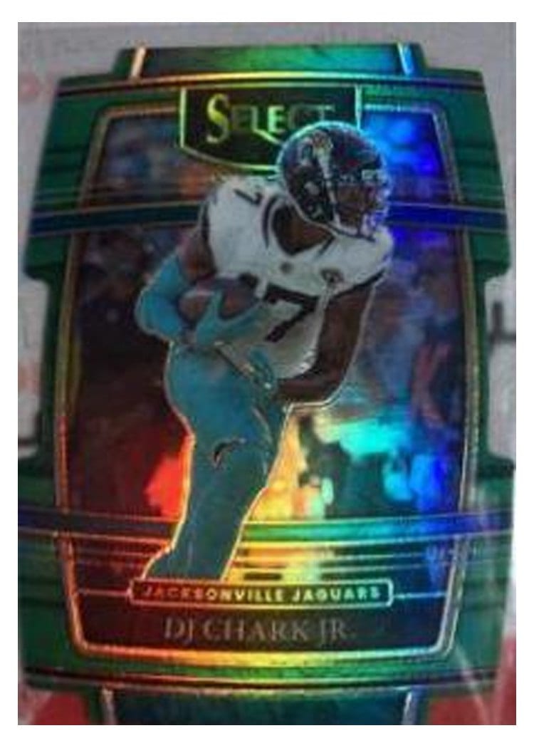 2021 Panini Select Base Set DJ Chark Jr #17 card