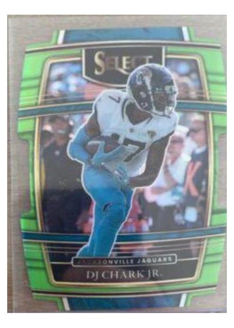 2021 Panini Select Base Set DJ Chark Jr #17 card