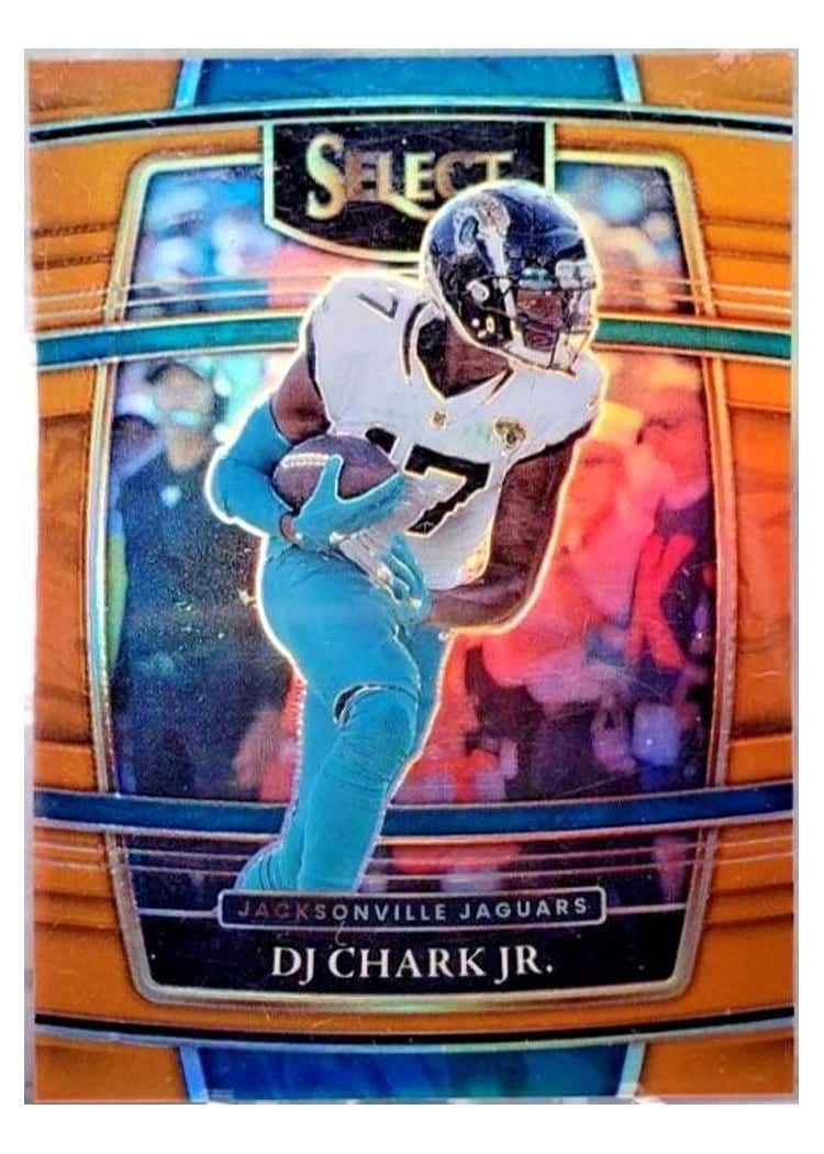 2021 Panini Select Base Set DJ Chark Jr #17 card