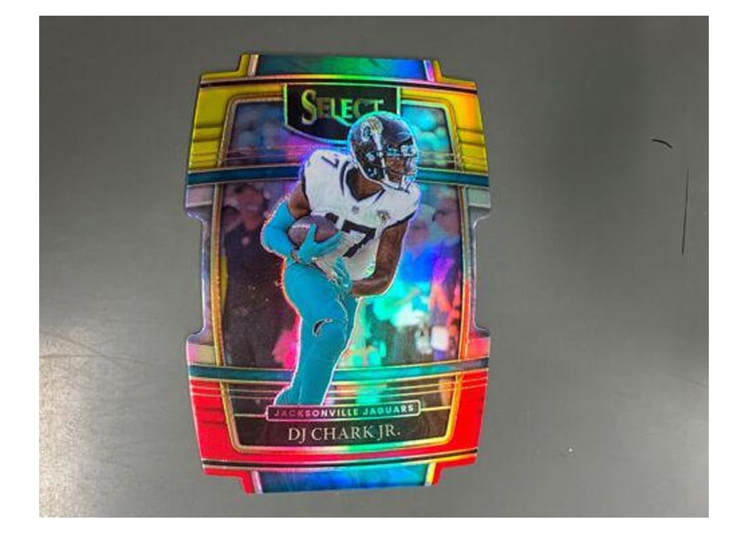 2021 Panini Select Base Set DJ Chark Jr #17 card