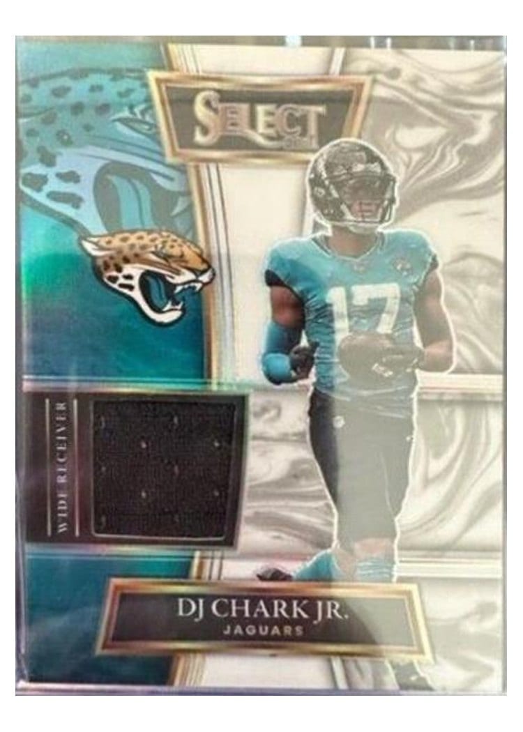 2021 Panini Select Base Set DJ Chark Jr Silver #17 card