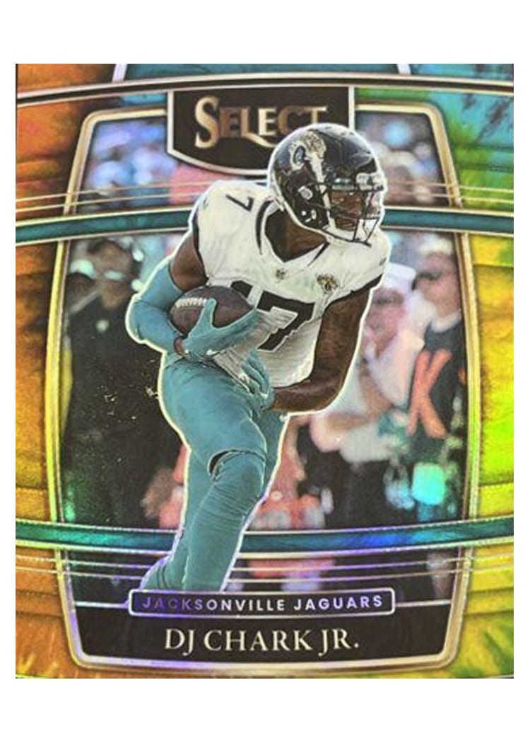 2021 Panini Select Base Set DJ Chark Jr #17 card