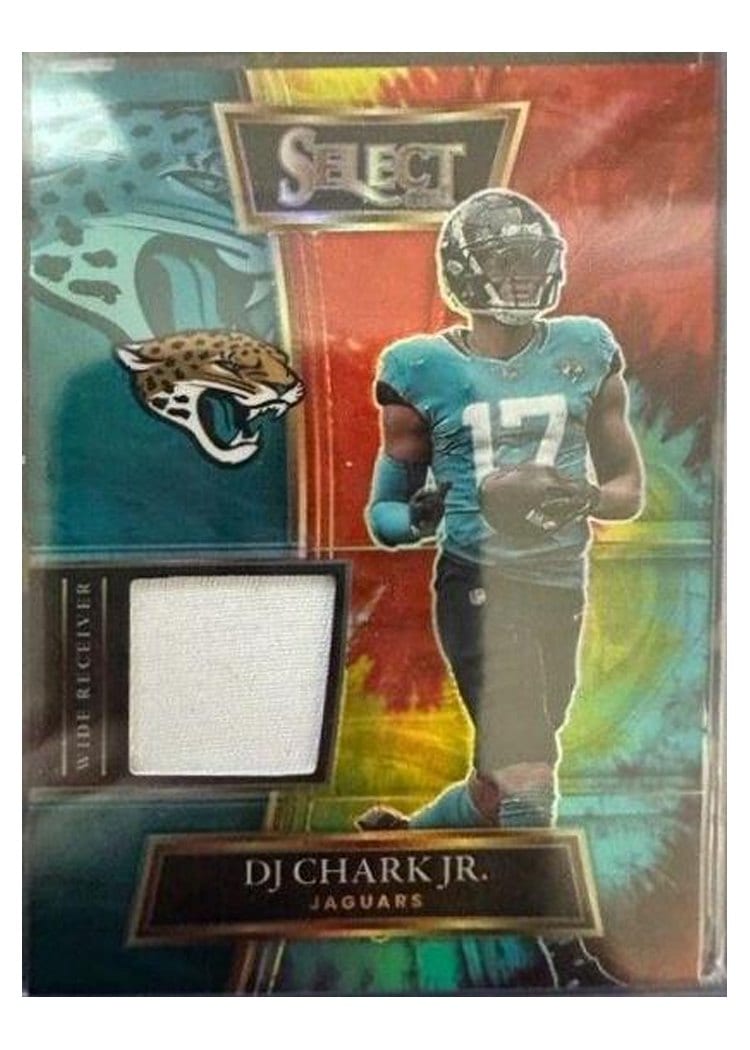 2021 Panini Select Base Set DJ Chark Jr #17 card