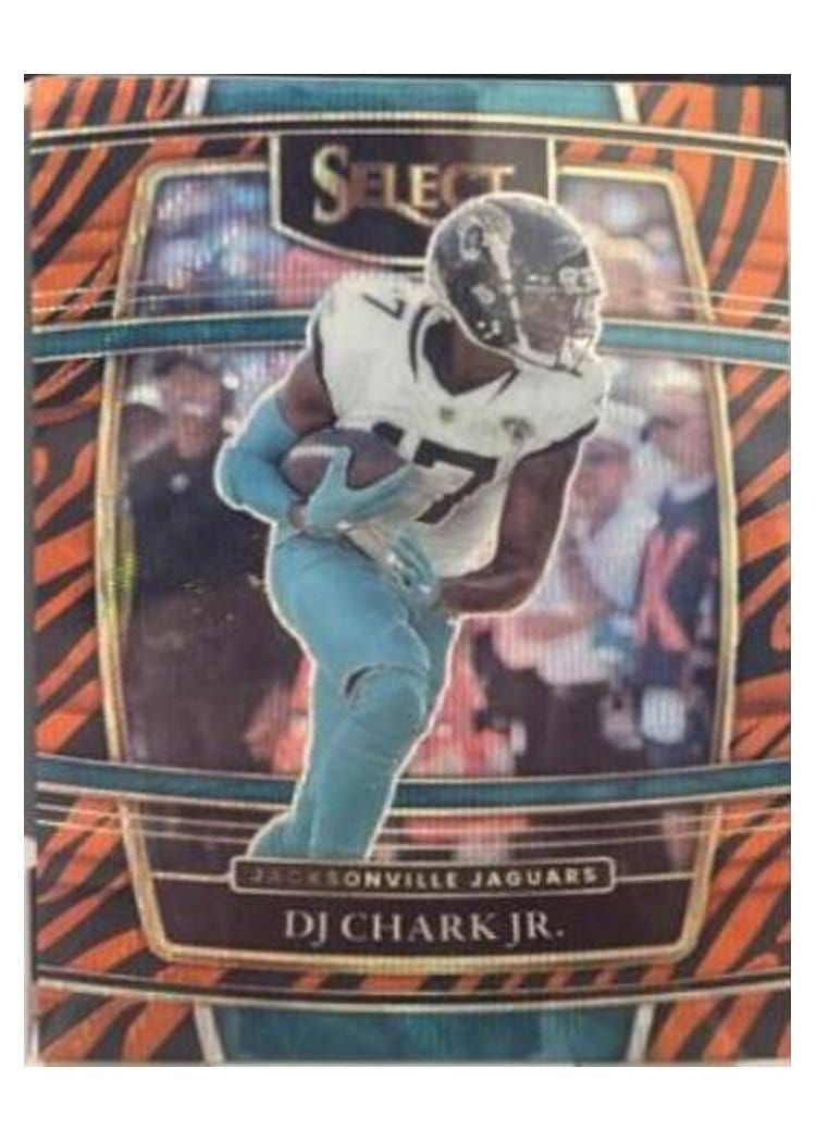 2021 Panini Select Base Set DJ Chark Jr #17 card