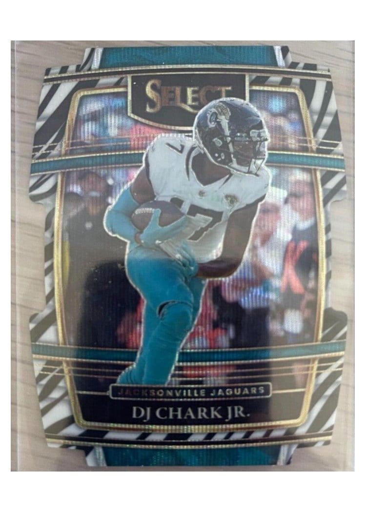2021 Panini Select Base Set DJ Chark Jr #17 card