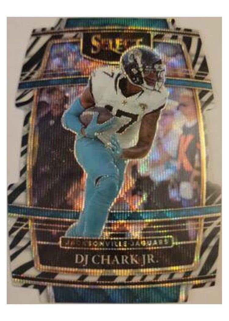 2021 Panini Select Base Set DJ Chark Jr #17 card