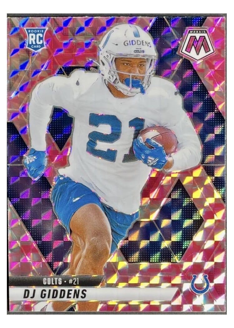 2025 Panini Mosaic Base Set DJ Giddens #350 card