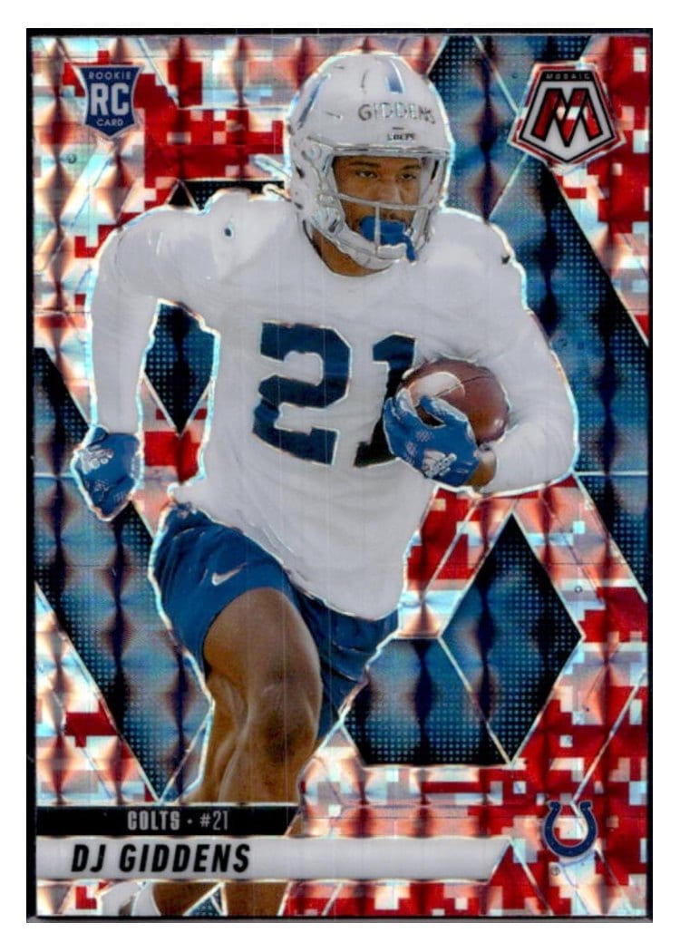 2025 Panini Mosaic Base Set DJ Giddens #350 card