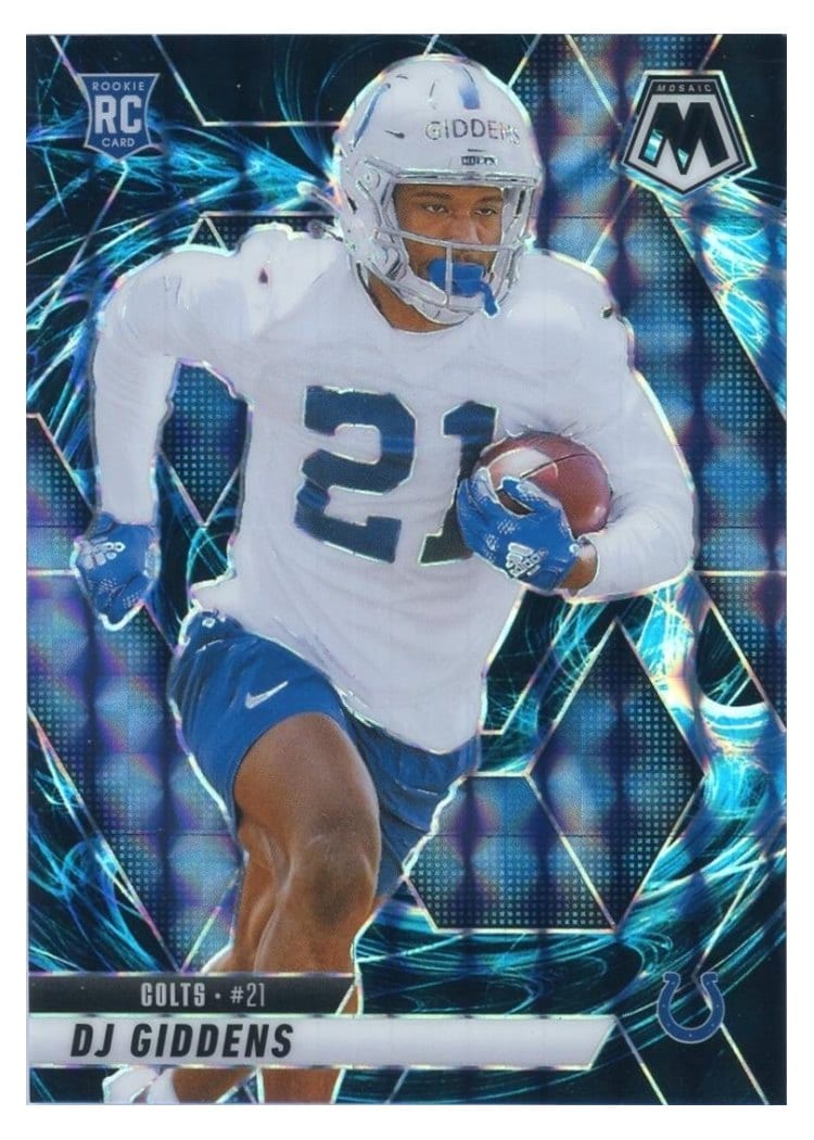 2025 Panini Mosaic Base Set DJ Giddens #350 card
