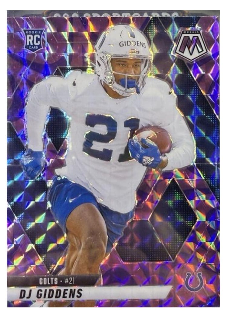 2025 Panini Mosaic Base Set DJ Giddens #350 card