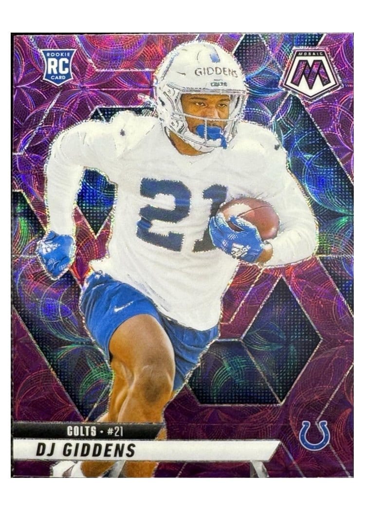 2025 Panini Mosaic Base Set DJ Giddens #350 card