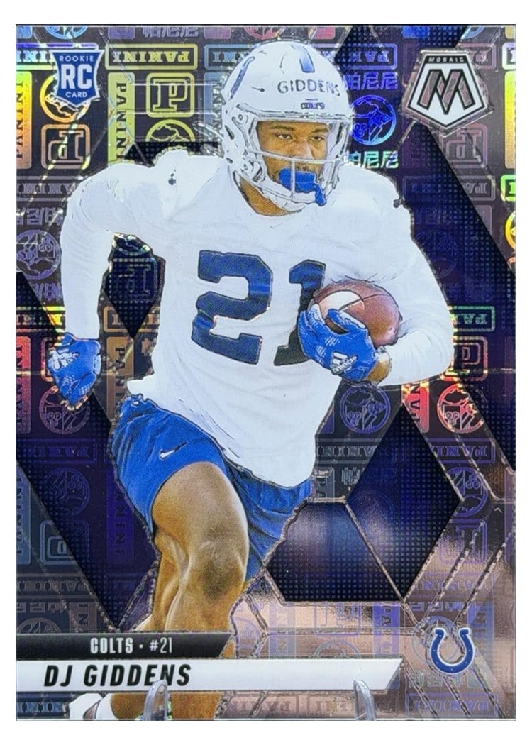 2025 Panini Mosaic Base Set DJ Giddens #350 card