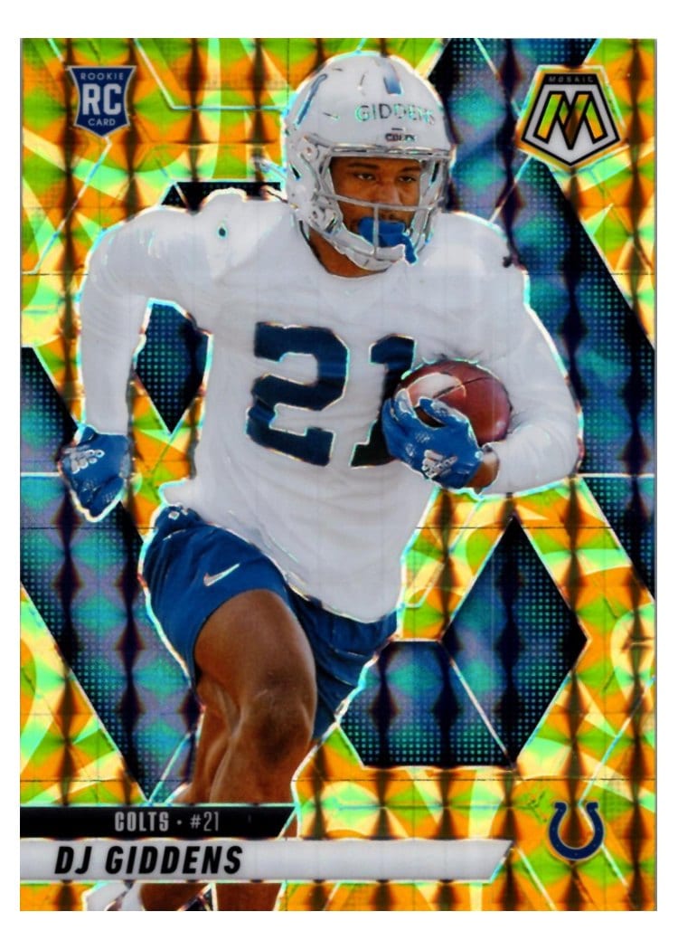 2025 Panini Mosaic Base Set DJ Giddens #350 card