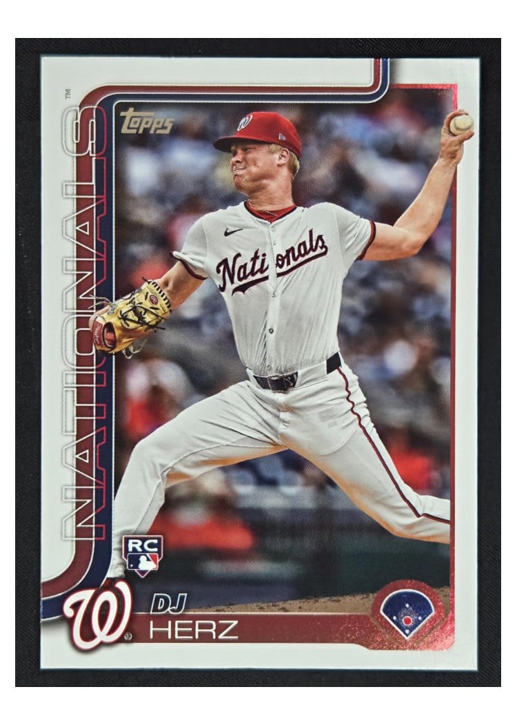 2025 Topps Base Set DJ Herz #287 card