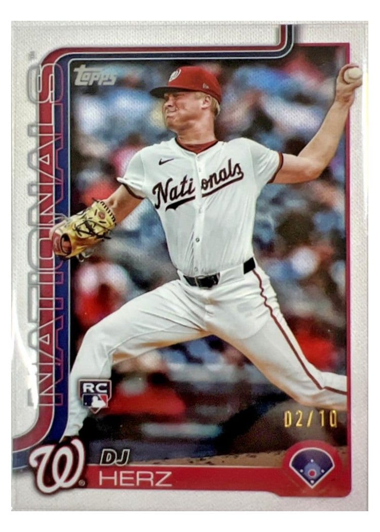 2025 Topps Base Set DJ Herz #287 card
