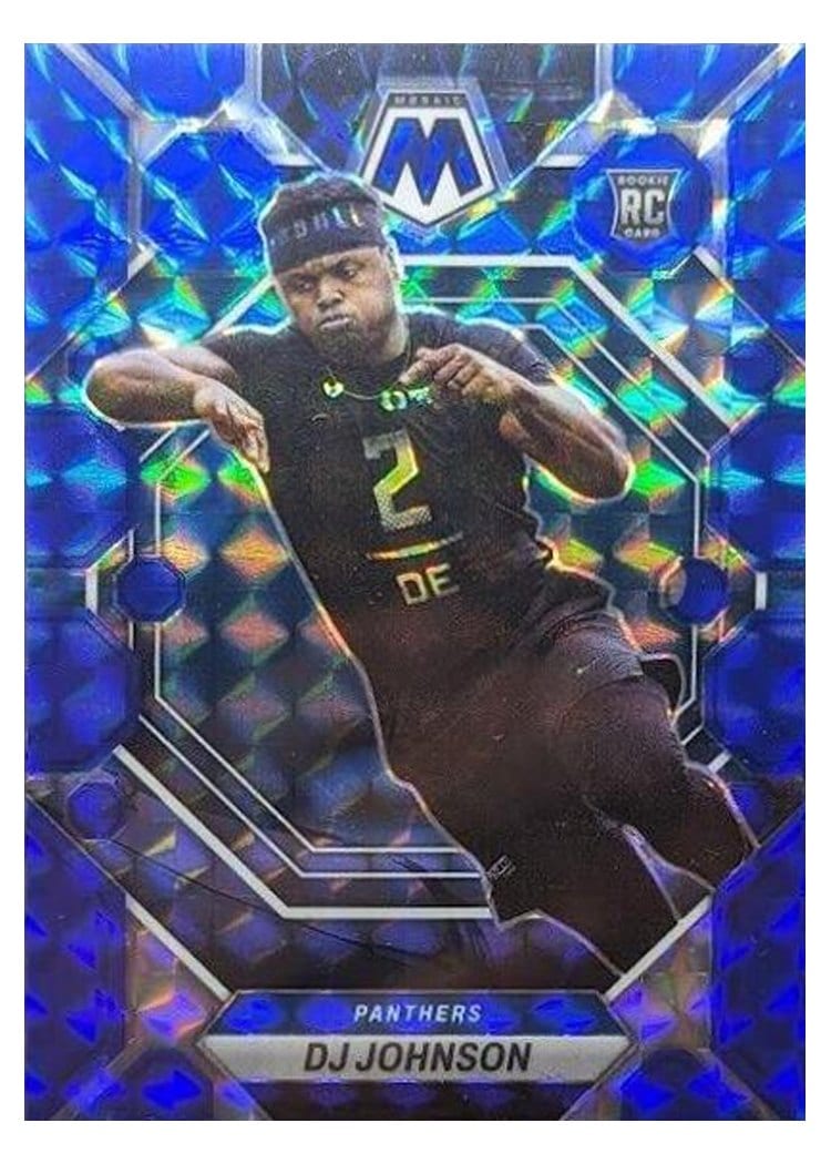 2023 Panini Mosaic Base Set DJ Johnson #314 card