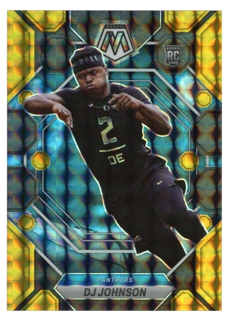 2023 Panini Mosaic Base Set DJ Johnson #314 card