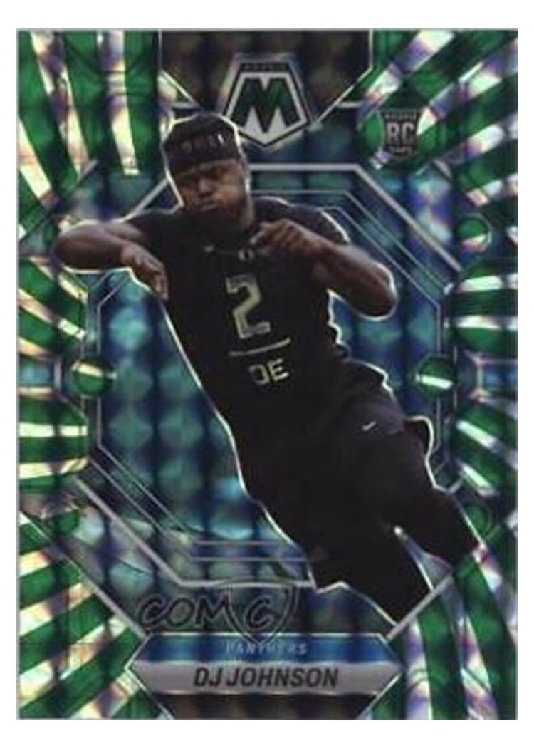 2023 Panini Mosaic Base Set DJ Johnson #314 card