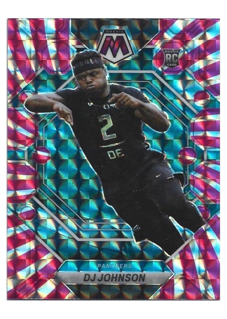 2023 Panini Mosaic Base Set DJ Johnson #314 card