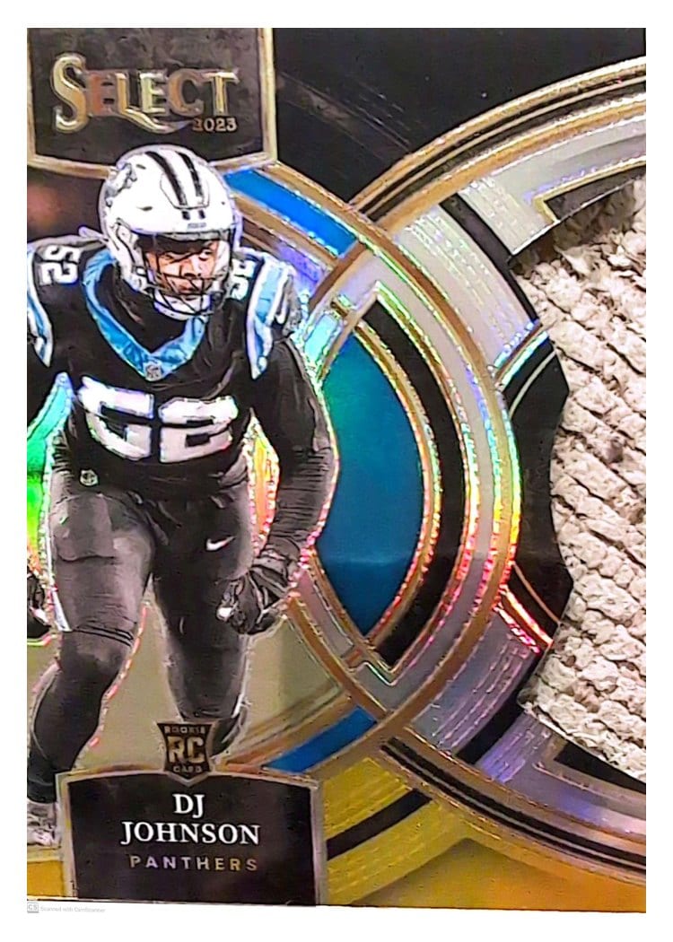 2023 Panini Select Base Set DJ Johnson #143 card