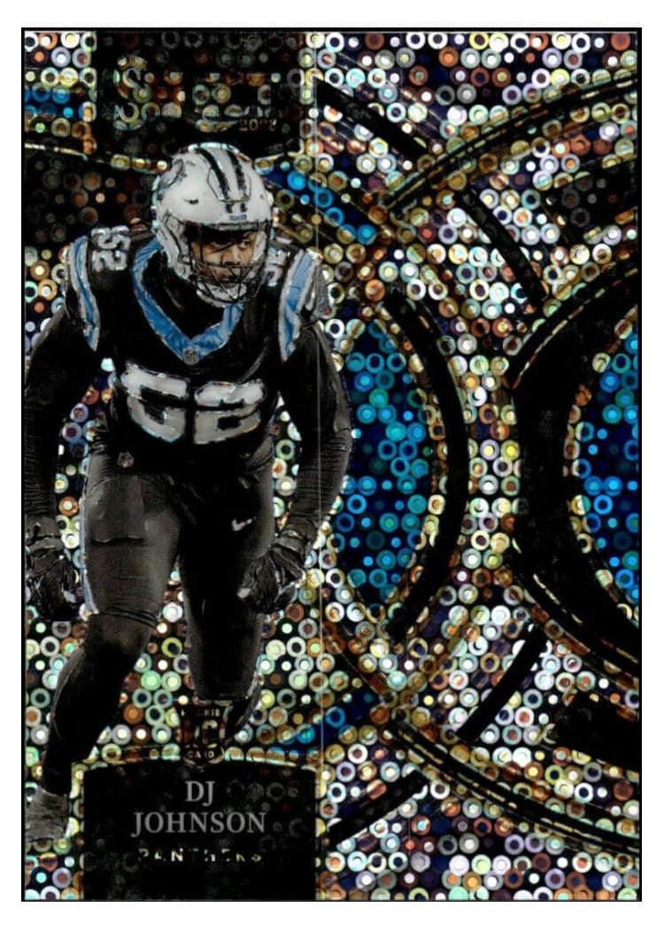 2023 Panini Select Base Set DJ Johnson Disco Prizm #143 card