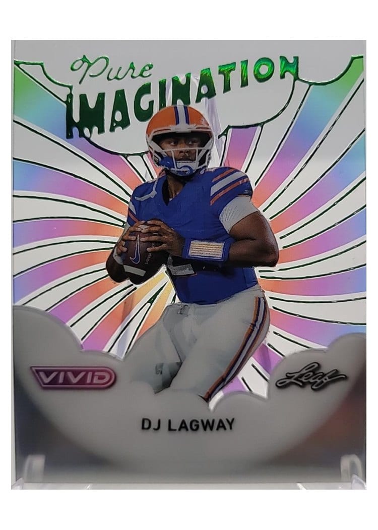 2025 Leaf Vivid Pure Imagination DJ Lagway #PB-13 card