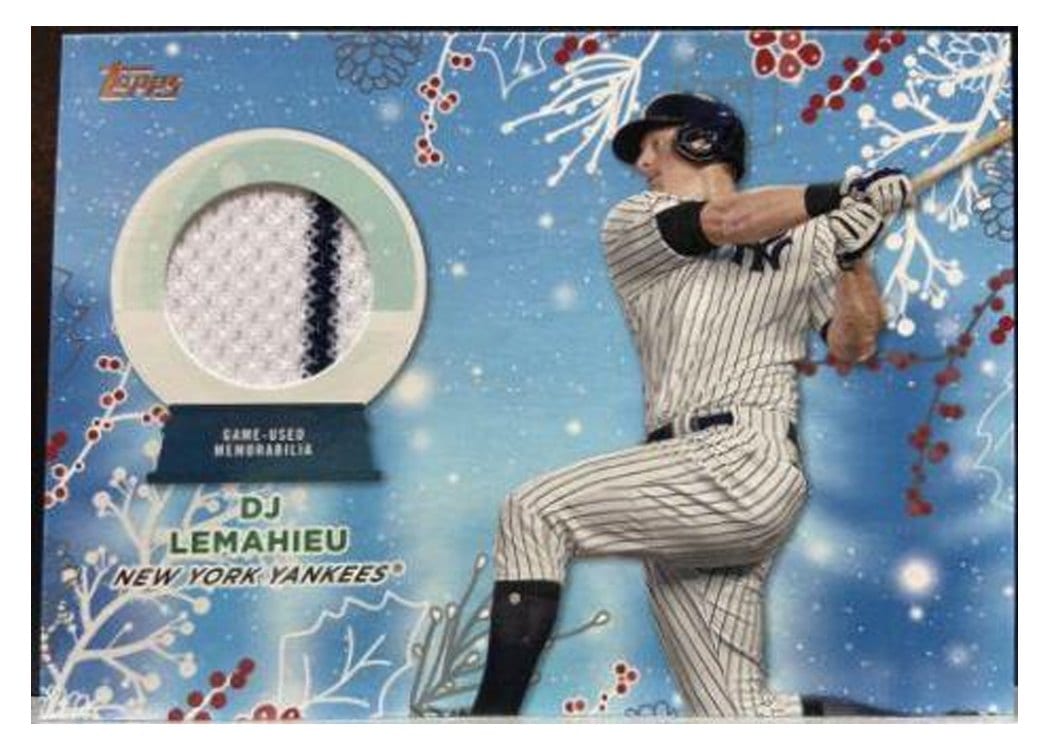 2023 Topps Holiday Relics DJ Lemahieu #RC-DL card
