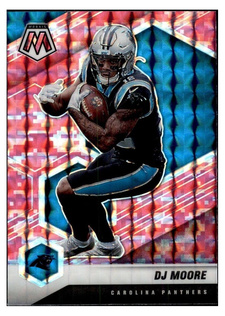 2021 Panini Mosaic Base Set DJ Moore #33 card
