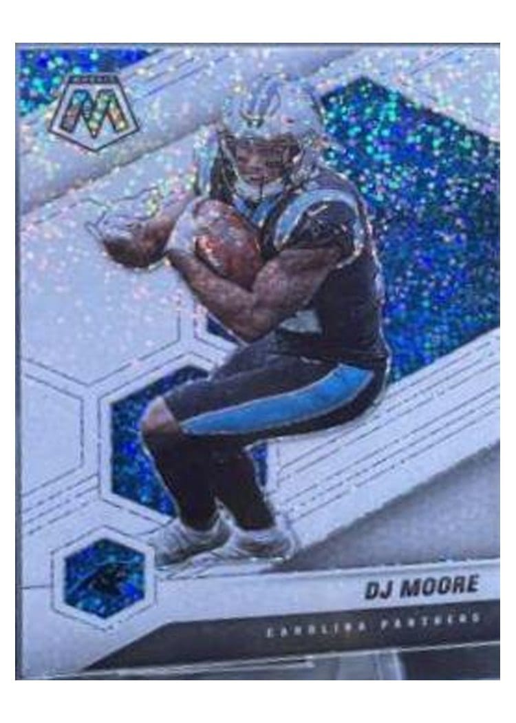 2021 Panini Mosaic Base Set DJ Moore White Mosaic #33 card