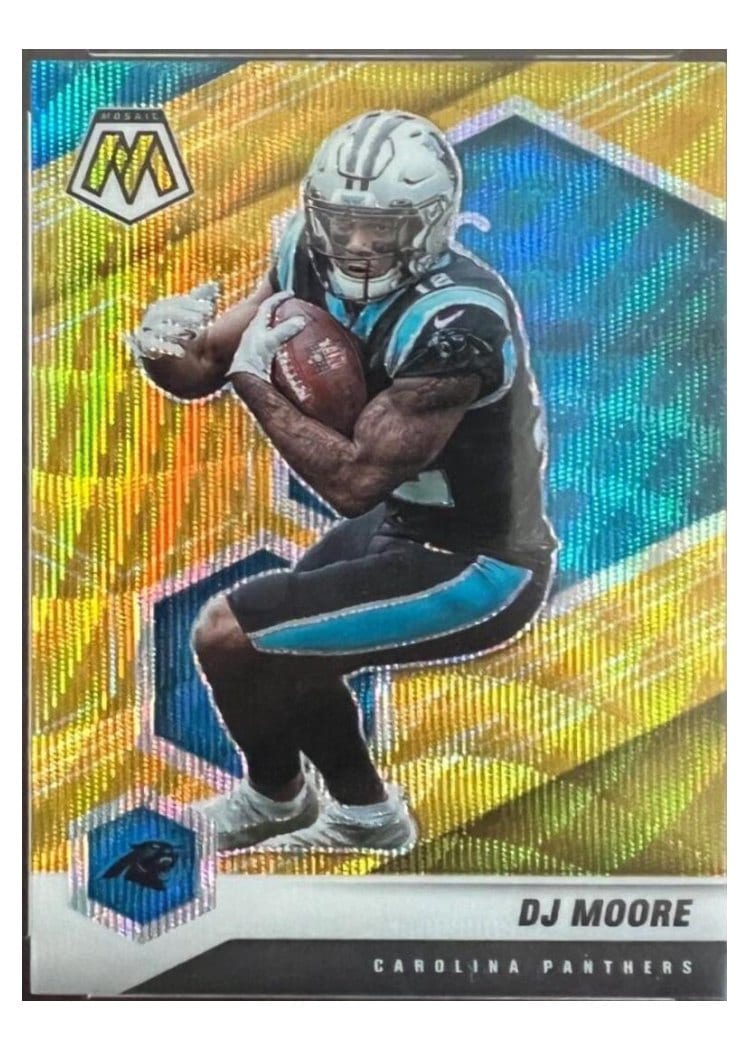 2021 Panini Mosaic Base Set DJ Moore #33 card