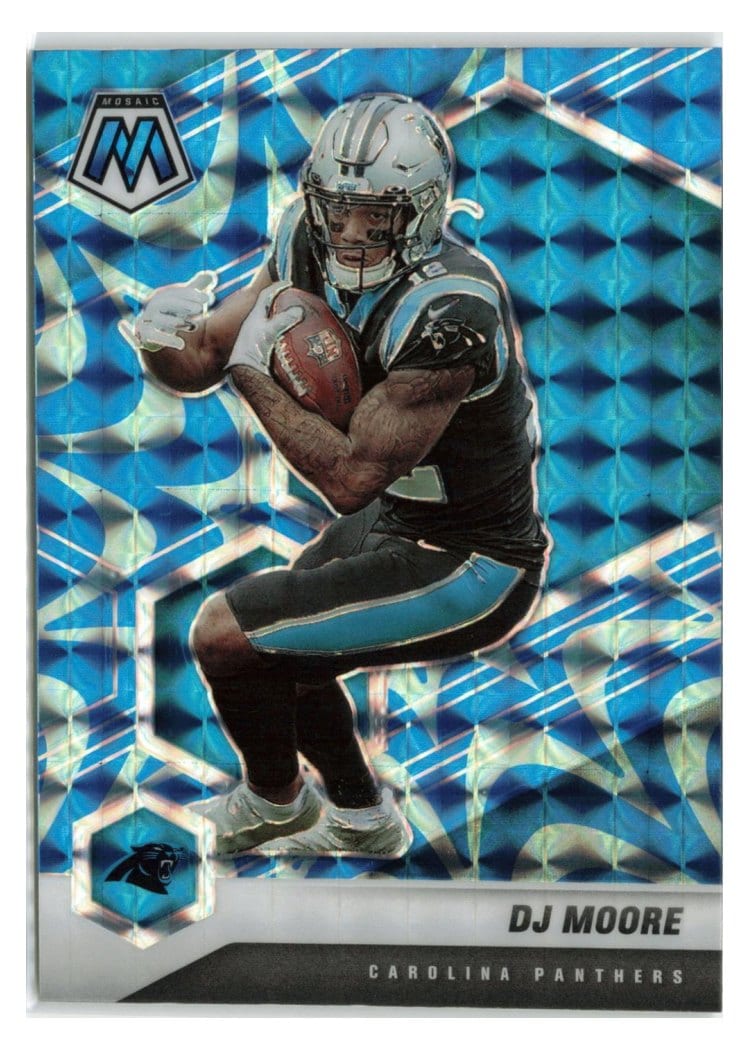 2021 Panini Mosaic Base Set DJ Moore #33 card