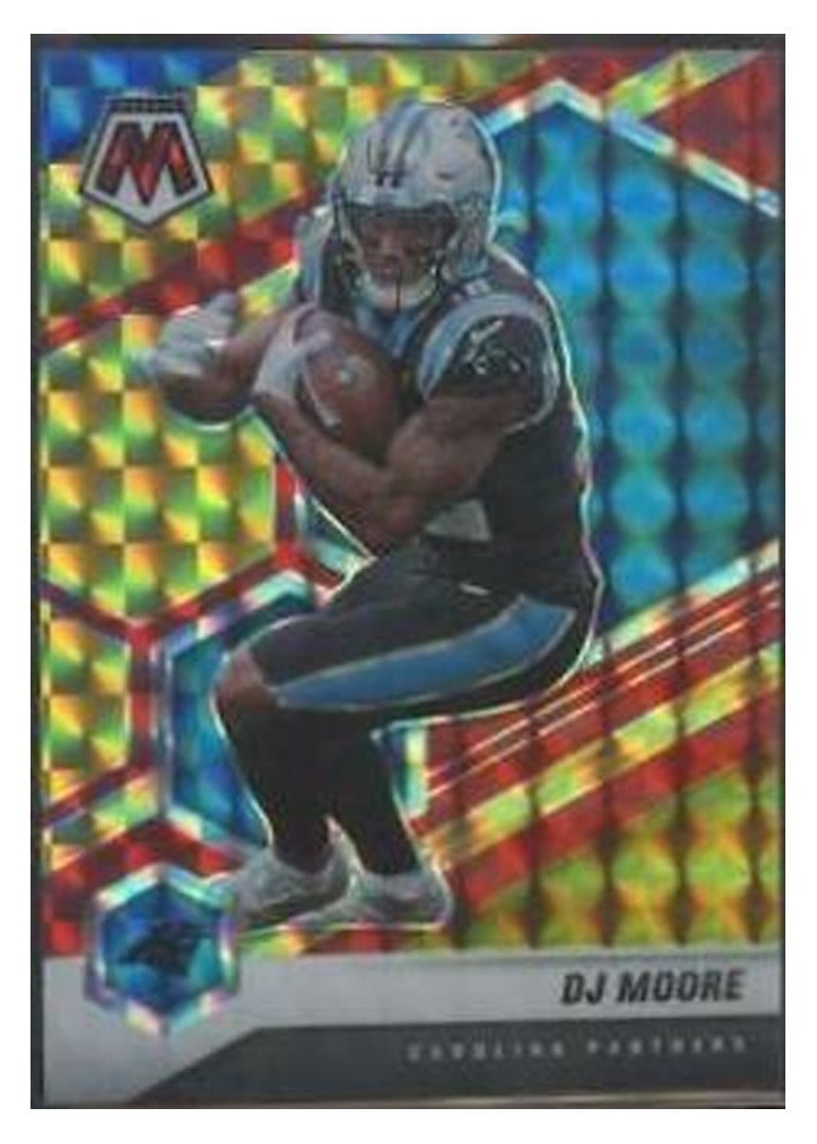 2021 Panini Mosaic Base Set DJ Moore #33 card