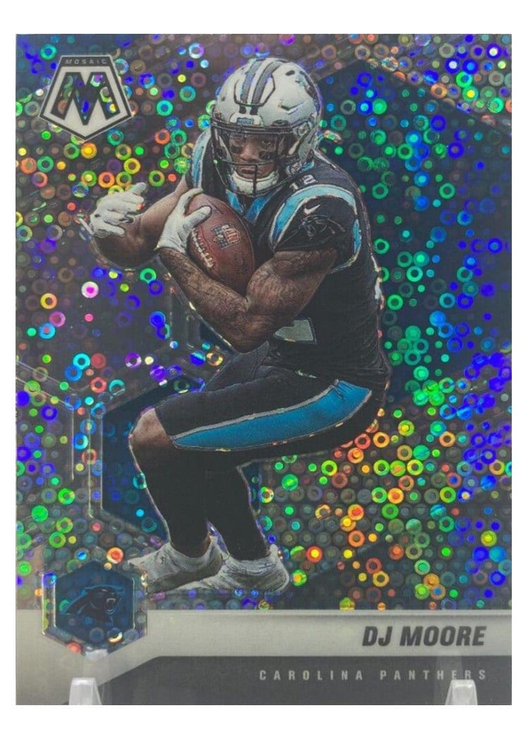 2021 Panini Mosaic Base Set DJ Moore #33 card