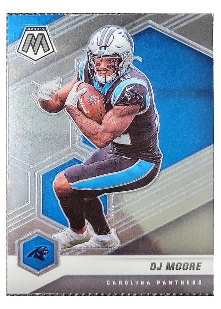 2021 Panini Mosaic Base Set DJ Moore #33 card