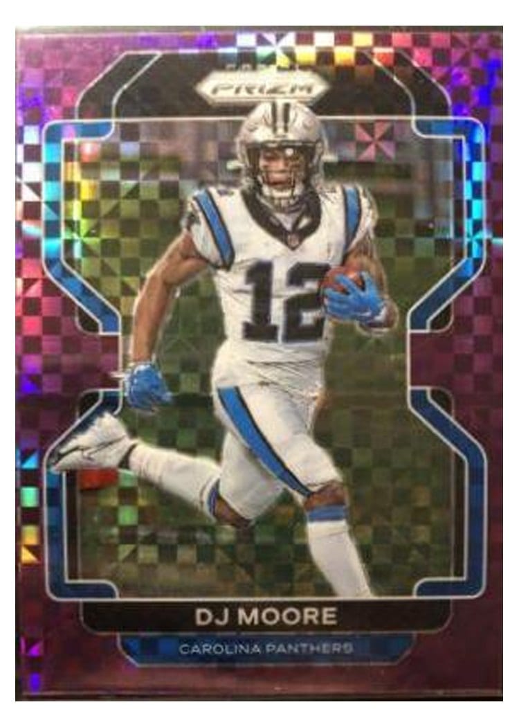 2021 Panini Prizm Base Set DJ Moore #311 card