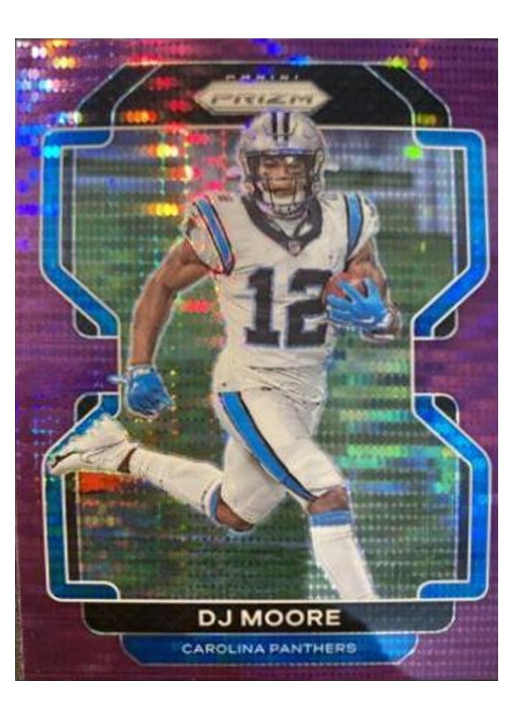 2021 Panini Prizm Base Set DJ Moore #311 card