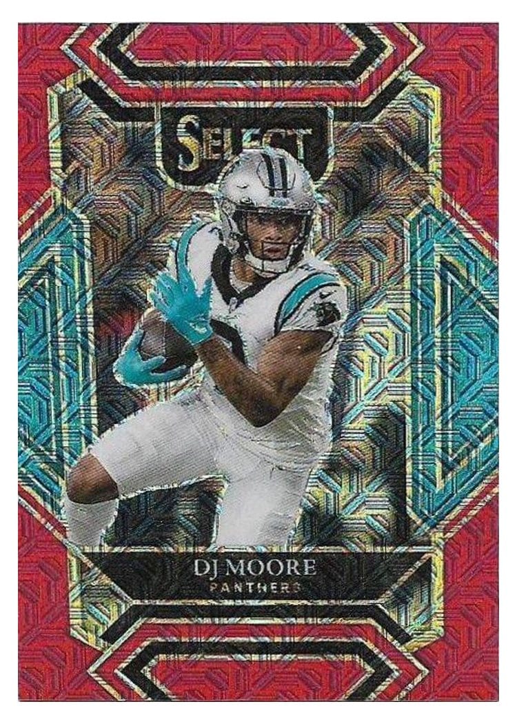 2021 Panini Select DJ Moore #207 card