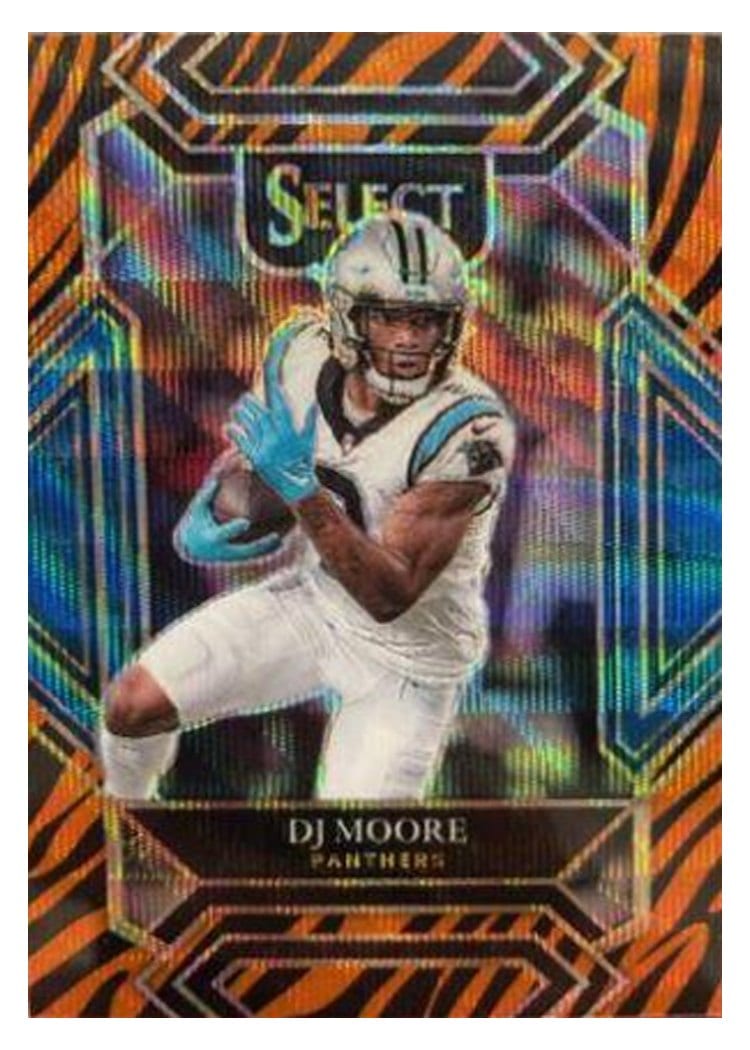 2021 Panini Select DJ Moore #207 card