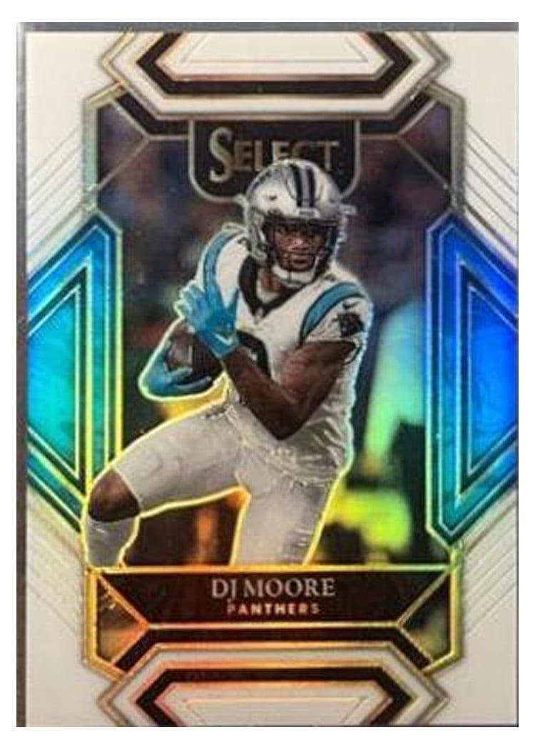2021 Panini Select DJ Moore #207 card