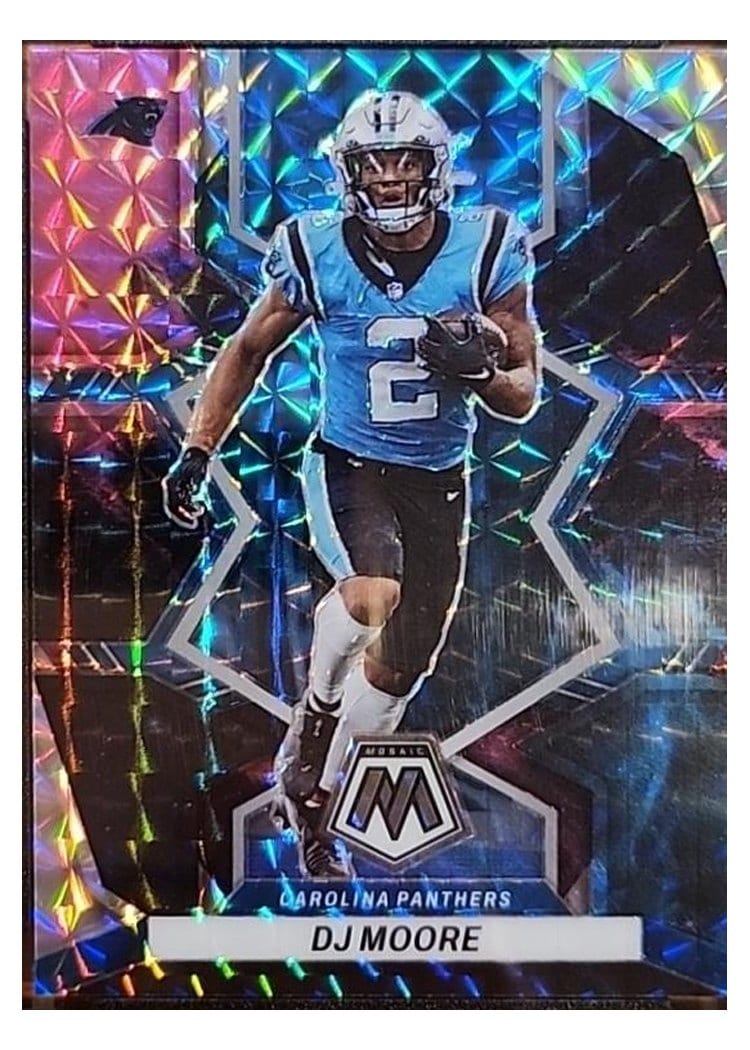 2022 Panini Mosaic Base Set DJ Moore #29 card
