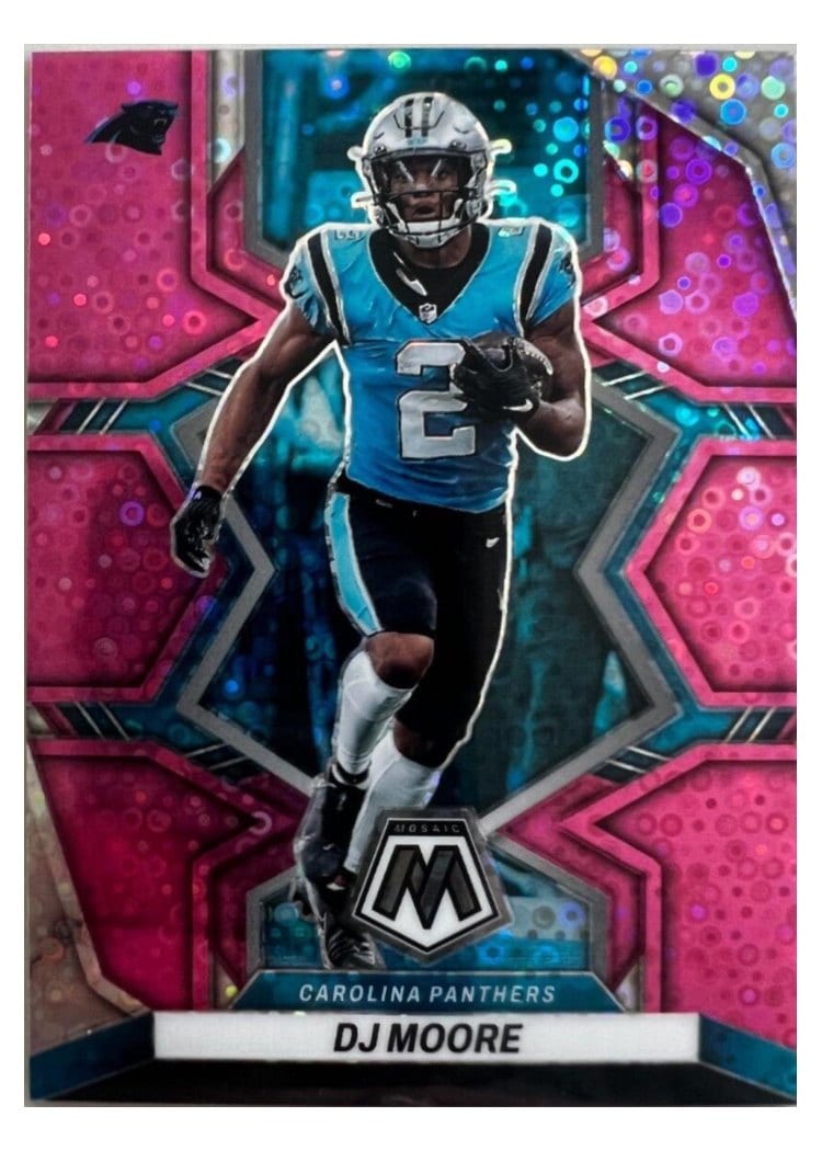 2022 Panini Mosaic Base Set DJ Moore #29 card