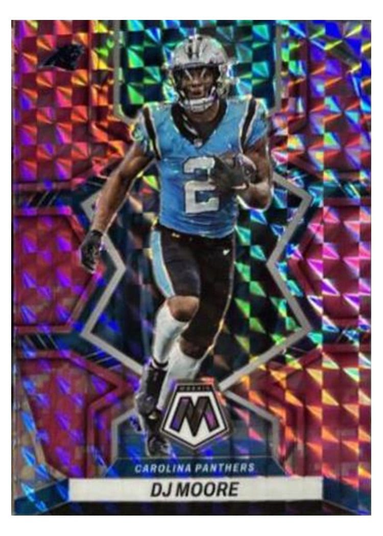 2022 Panini Mosaic Base Set DJ Moore #29 card