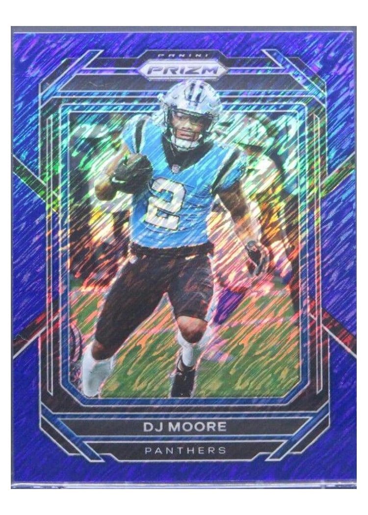 2022 Panini Prizm Base Set DJ Moore #41 card