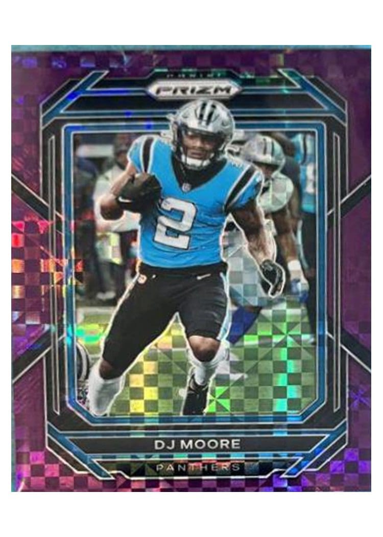 2022 Panini Prizm Base Set DJ Moore #41 card