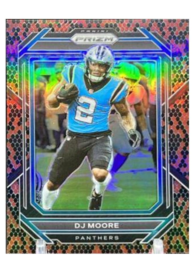 2022 Panini Prizm Base Set DJ Moore #41 card