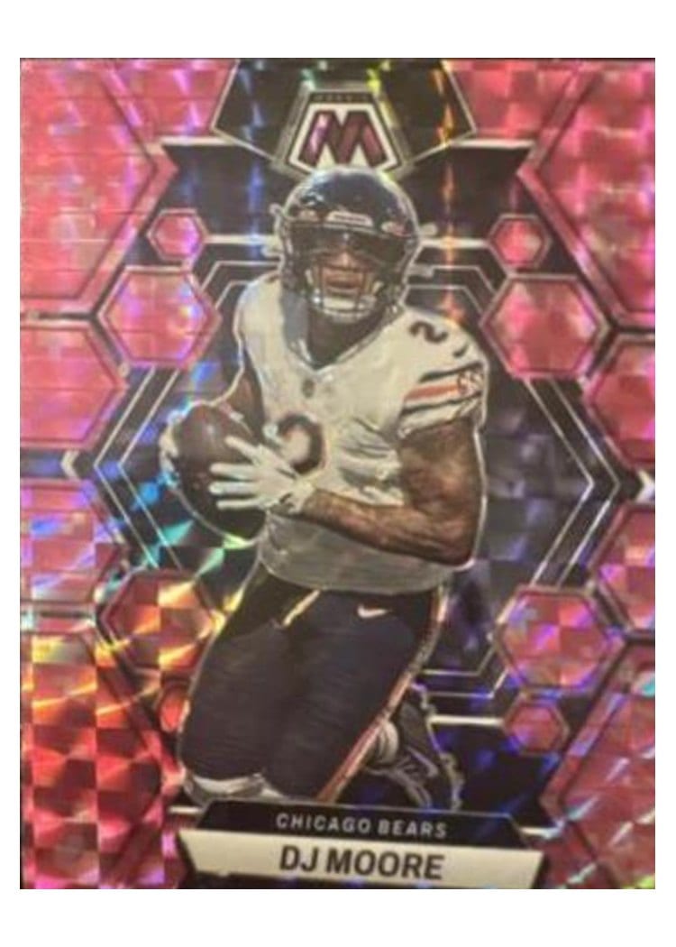 2023 Panini Mosaic Base Set DJ Moore #34 card