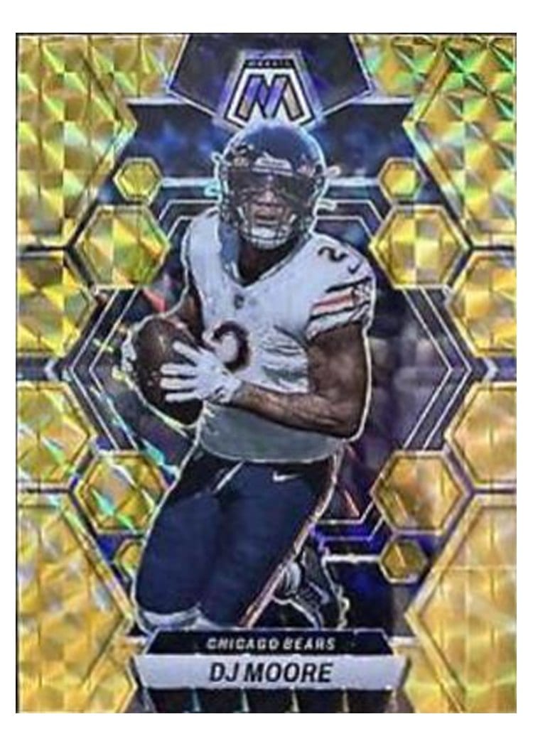 2023 Panini Mosaic Base Set DJ Moore #34 card