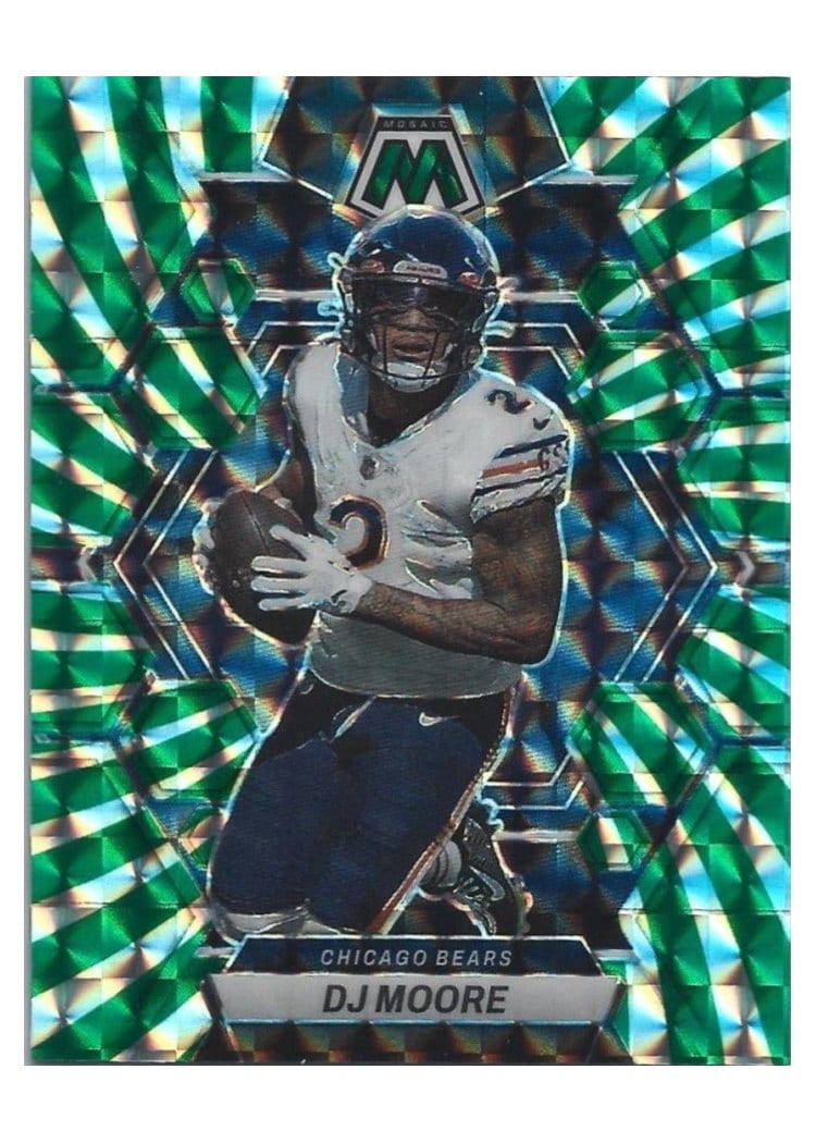 2023 Panini Mosaic Base Set DJ Moore #34 card