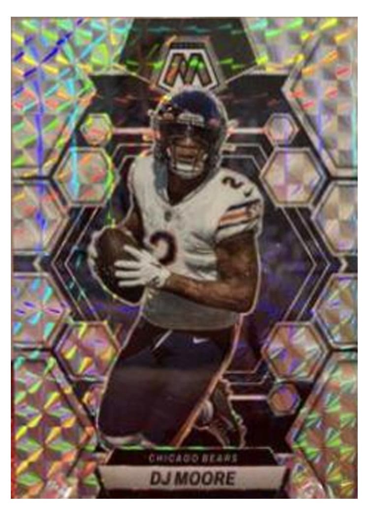 2023 Panini Mosaic Base Set DJ Moore #34 card