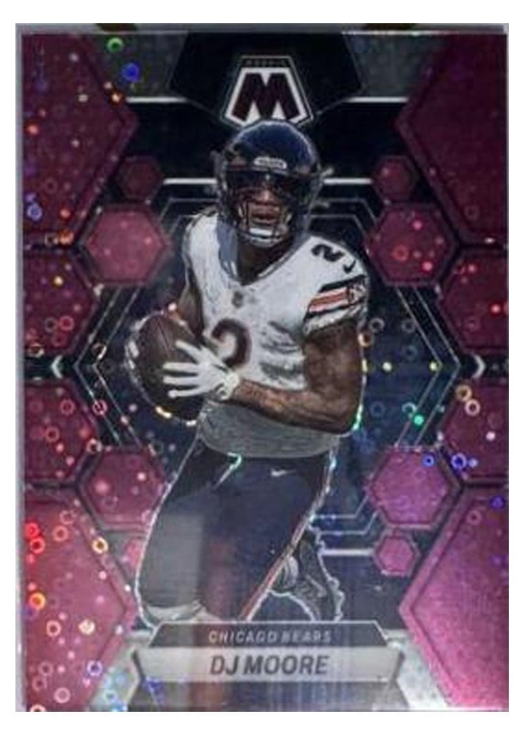 2023 Panini Mosaic Base Set DJ Moore #34 card